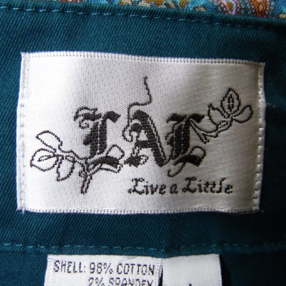 Live a little Teal Studded Jacket - Picture 7 of 8